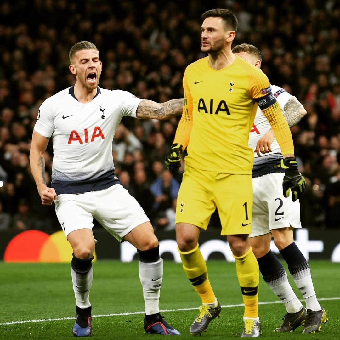 トッテナム・ホットスパーFCさんのインスタグラム写真 - (トッテナム・ホットスパーFCInstagram)「🙌 Hugo is the first-half hero as his penalty stop keeps it level at half-time 👊⚽️ #COYS #THFC」4月10日 4時53分 - spursofficial