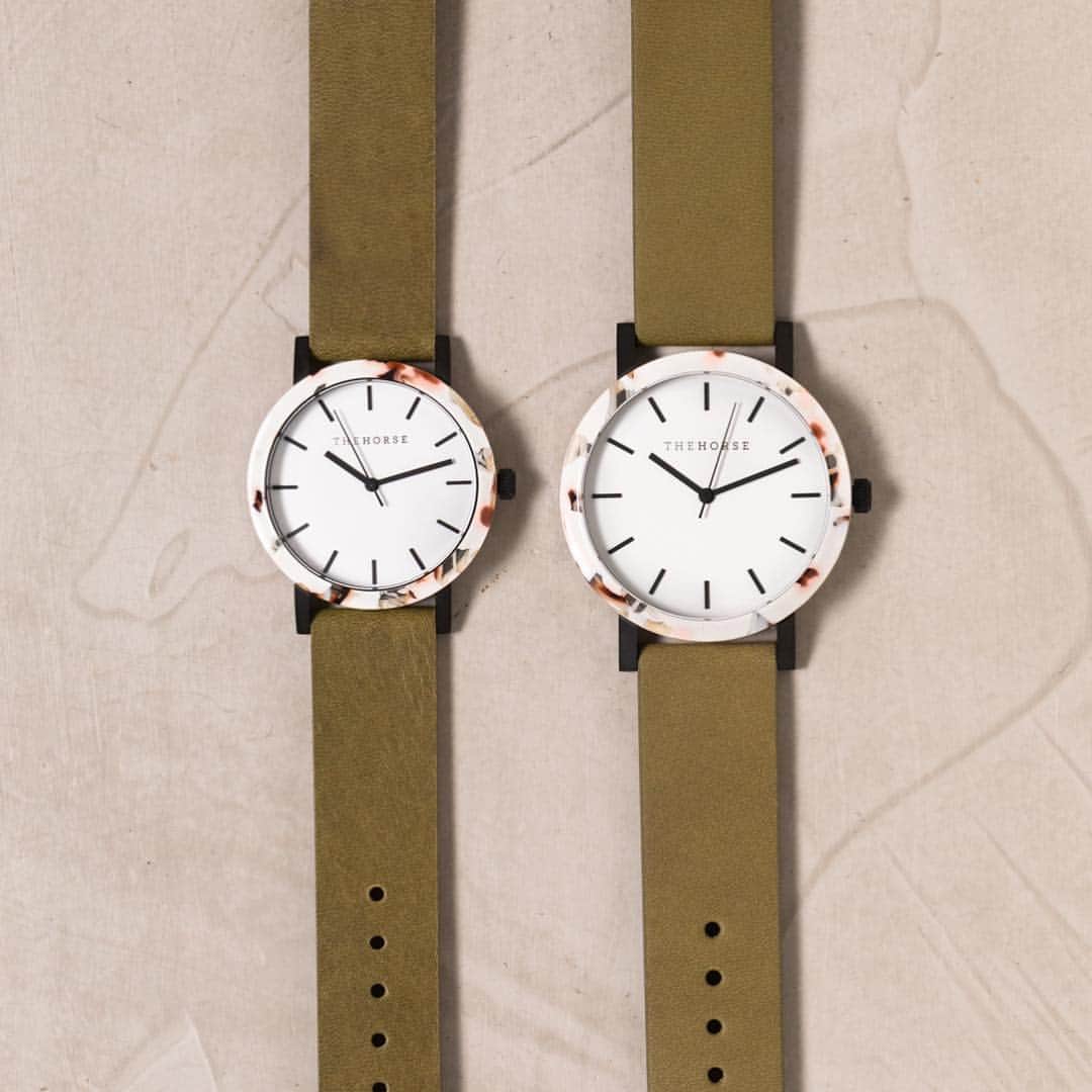 The Horseさんのインスタグラム写真 - (The HorseInstagram)「Introducing the MINI RESIN range. You asked, we listened. 38mm case vs 42.33mm  #miniresin #resinwatch #new #thehorsewildheart  #thehorse #womenswatch」4月10日 5時52分 - the_horse