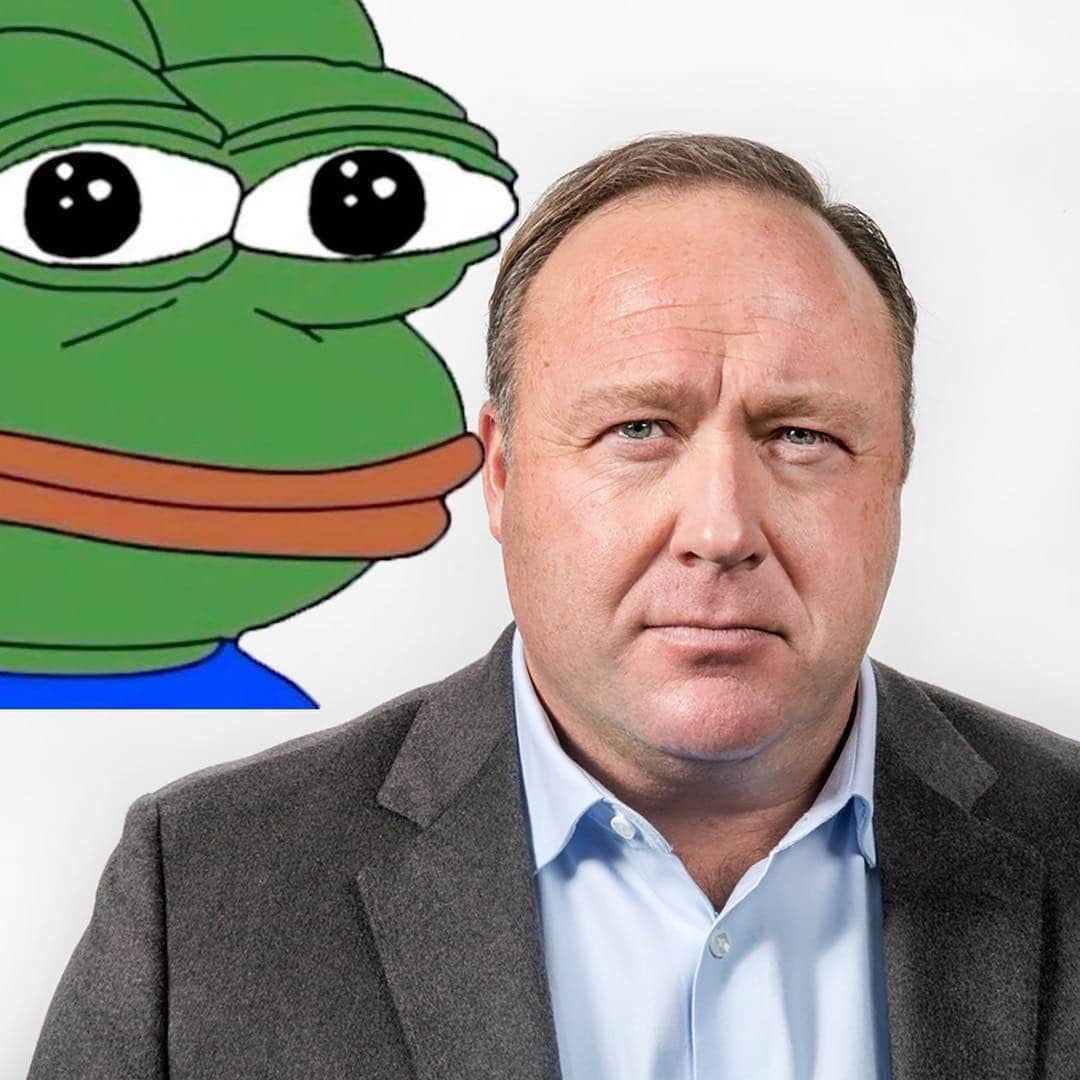 VICEさんのインスタグラム写真 - (VICEInstagram)「Read the best parts of Alex Jones's 159-page deposition about Pepe the Frog. 🐸📑 Link in bio, via @motherboardvice.」4月10日 7時21分 - vice