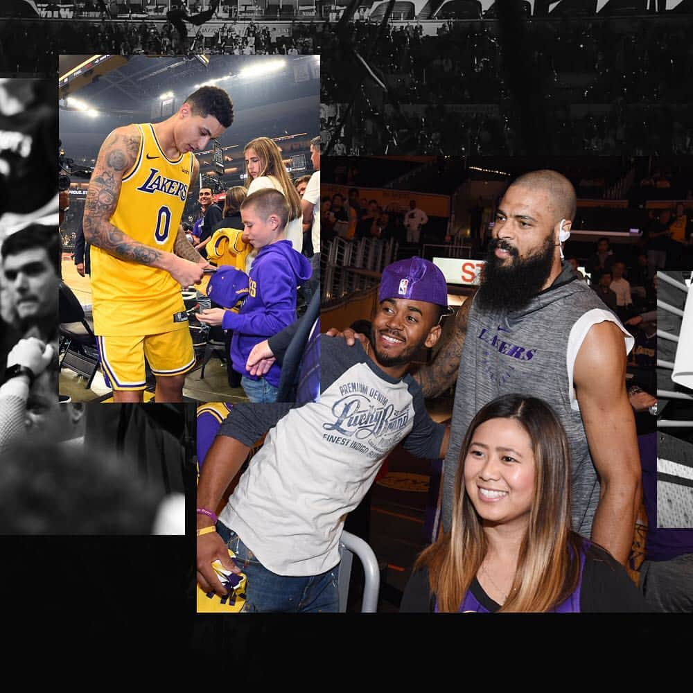 Los Angeles Lakersさんのインスタグラム写真 - (Los Angeles LakersInstagram)「To the 19,000 strong at STAPLES every night, and the millions around the globe. #ThankYouFans」4月10日 13時56分 - lakers