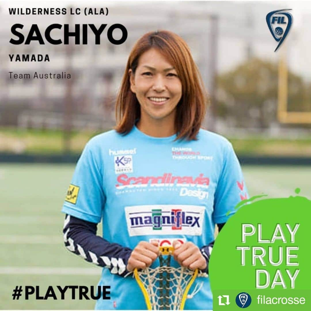 山田幸代さんのインスタグラム写真 - (山田幸代Instagram)「#Repost @filacrosse • • • • • • FILACROSSE is committed to growing awareness for #cleansport and ensuring a #playtrue culture in the sport. Checkout FIL Athlete's Commission member Sachiyo Yamada with the Australian National Team (@lacrosseplayer_sachiyoyamada) demonstrating her commitment to #iplaytrue. #playtrue #cleansport #dontbeadope @wada_ama @laxaus  Join FIL and Sachiyo Yamada to show your commitment to "Play True" by downloading and using this template available: https://www.wada-ama.org/en/resources/play-true/play-true-day-frames  When creating your own post, use the following hashtags: #playtrue #cleansport #dontbeadope @wada_ama @filacrosse」4月10日 8時41分 - lacrosseplayer_sachiyoyamada