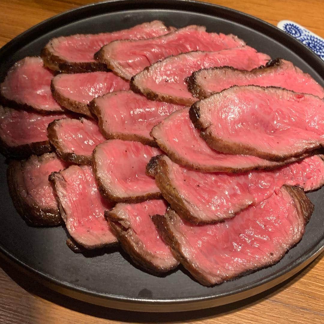 橋本志穂さんのインスタグラム写真 - (橋本志穂Instagram)「美味しいお肉を ご馳走になりました❣️」4月10日 10時41分 - shihohashimoto3