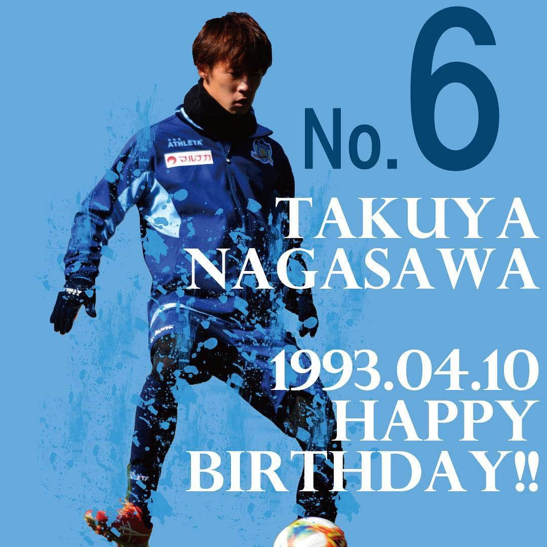 カマタマーレ讃岐さんのインスタグラム写真 - (カマタマーレ讃岐Instagram)「本日、4月10日は #長澤拓哉 選手の誕生日です！長澤選手お誕生日おめでとうございます！🎂 #kamatamare」4月10日 11時13分 - kamatama_kouhou