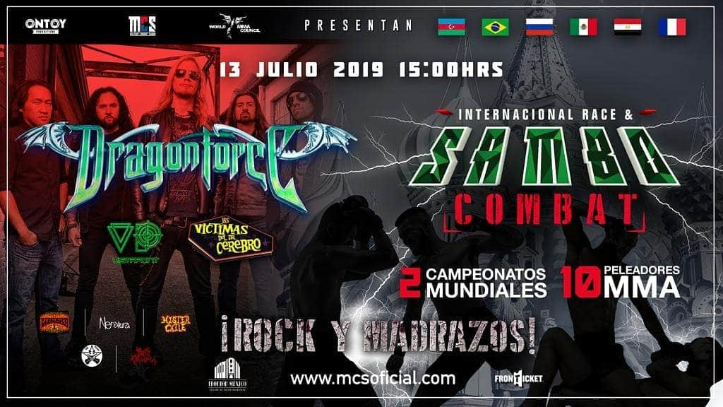 DragonForceさんのインスタグラム写真 - (DragonForceInstagram)「Mexico City! We are back on Saturday 13th July 2019!」4月10日 11時41分 - dragonforcehq