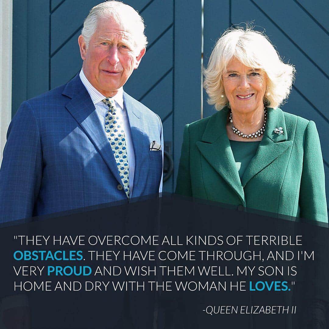 E! Onlineさんのインスタグラム写真 - (E! OnlineInstagram)「Prince Charles and Duchess Camilla may have an unconventional and somewhat controversial love story, but the royal family stands by them. Link in bio for more on their  journey to marriage that spans over 50 years. (📷: Getty Images)」4月10日 12時02分 - enews