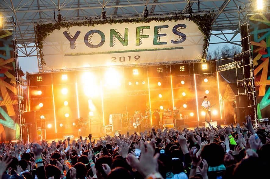 GENさんのインスタグラム写真 - (GENInstagram)「2019.04.07 モリコロパーク 『YON FES 2019』Day 2 初めてパーカー着てライブした photo by @takeshiyao」4月10日 23時09分 - 04genls