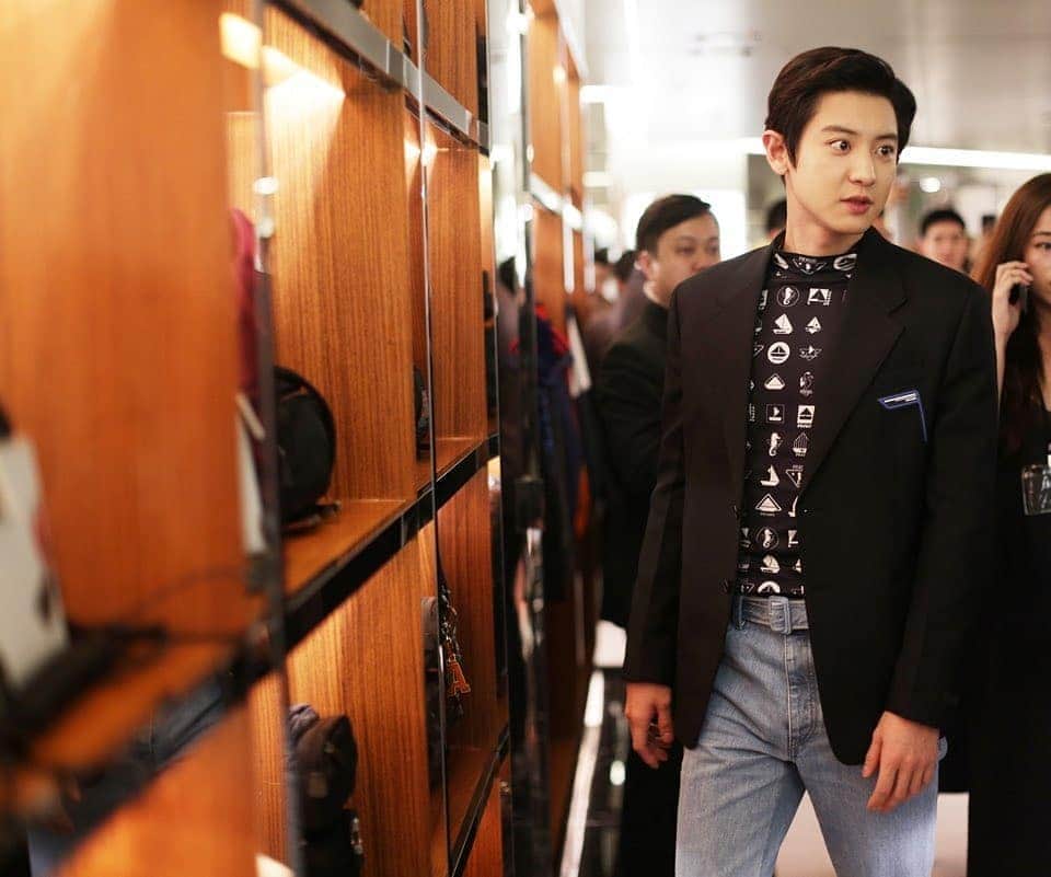 チャニョル さんのインスタグラム写真 - (チャニョル Instagram)「PRADA #pradass19 #prada #pradasingapore」4月10日 22時03分 - real__pcy