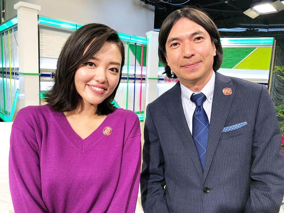 阿部優貴子のインスタグラム：「なんと！今日は 5時夢から、急遽ふかわりょうさんがゲストに！😂️🙌 ふかわさんの隣での進行が緊張しすぎましたが、とっても楽しかったです🤪️💕 #5時に夢中 から  #ふかわりょう さん  #生放送一時間前にまさかの展開 #tokyomx #バラいろダンディ」