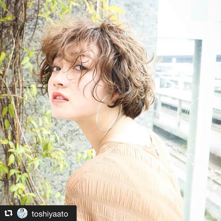 のインスタグラム：「プードルみたい🤭自分でもこんなくるくるまけたらなぁ🥺🥺」