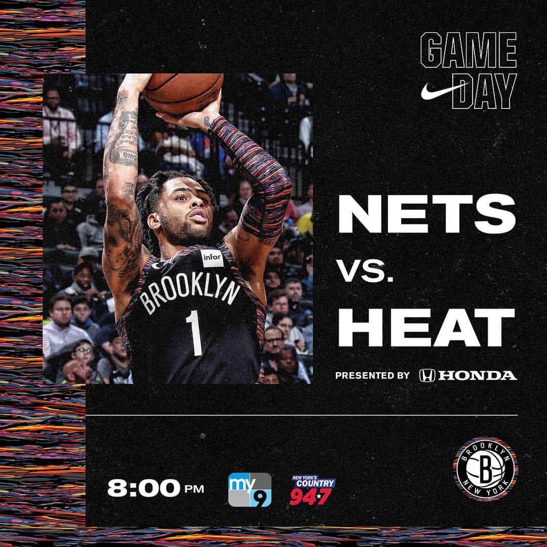 Brooklyn Netsさんのインスタグラム写真 - (Brooklyn NetsInstagram)「GAMEDAY ⚫️🏀⚪️ Regular season finale! #WeGoHard」4月10日 22時47分 - brooklynnets