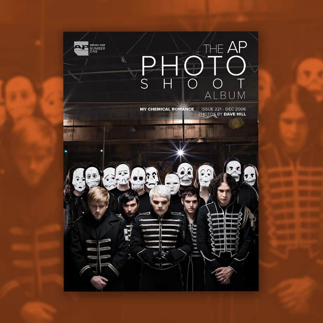 Alternative Pressさんのインスタグラム写真 - (Alternative PressInstagram)「In this exclusive, never-before-seen photo shoot album featuring My Chemical Romance, get 20 pages of unreleased, oversized [9''x12''] of The Black Parade era images photographed by the talented Dave Hill in 2006. These unreleased photos are the perfect addition to any MCR collection 🖤 ALTPRESS.COM/NEWISSUE or LINK IN BIO . MCR photographed by: @davehillphoto⁣ .⁣ .⁣ .⁣ #altpress #ap #alternativepress #iamap #mychemicalromance #mcr #mychem #theblackparade #welcometotheblackparade⁣ ⁣」4月10日 23時00分 - altpress