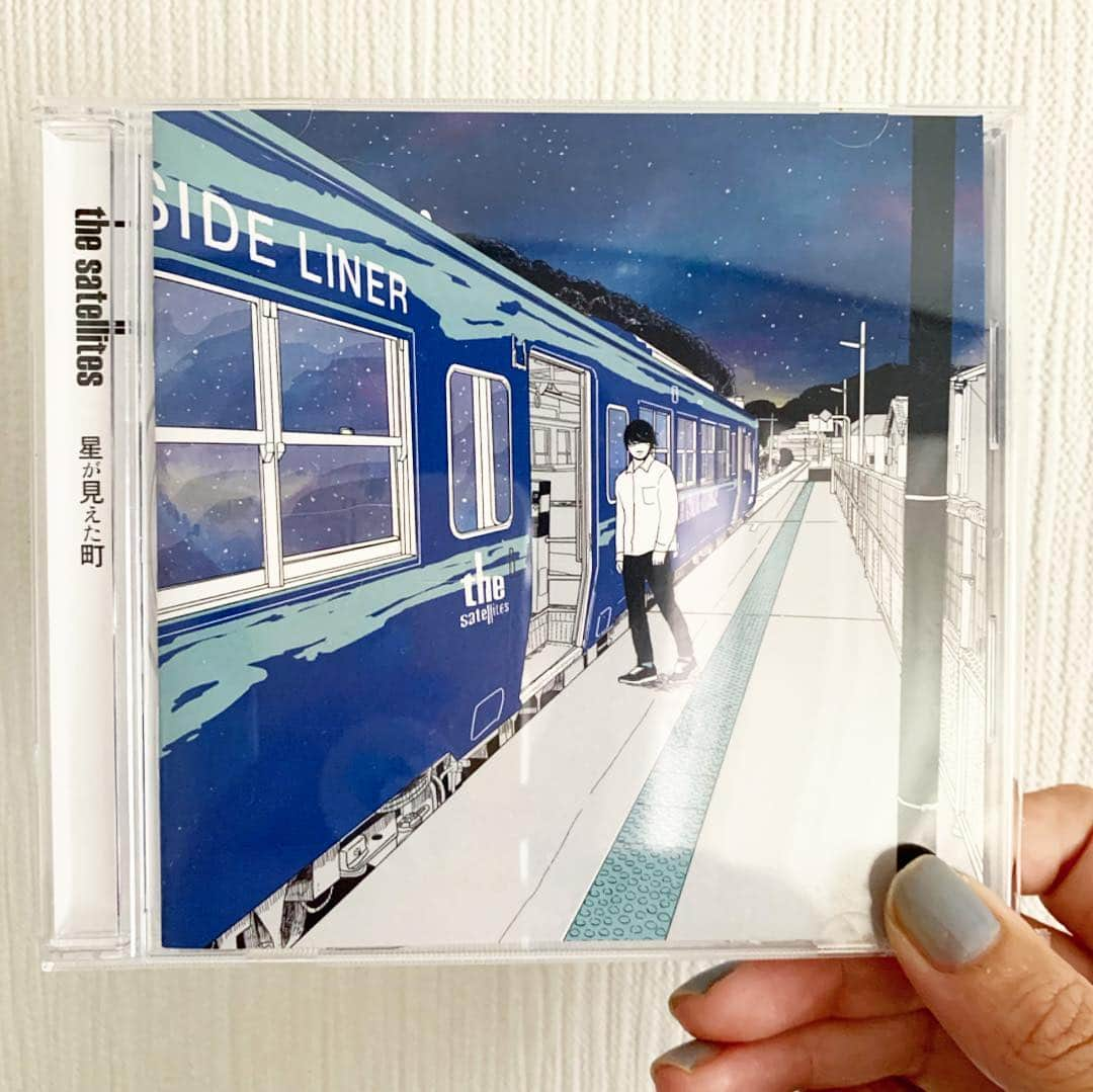 フクザワさんのインスタグラム写真 - (フクザワInstagram)「the satellites「星が見えた町」  #thesatellites #cd」4月10日 14時24分 - fuku_zawa