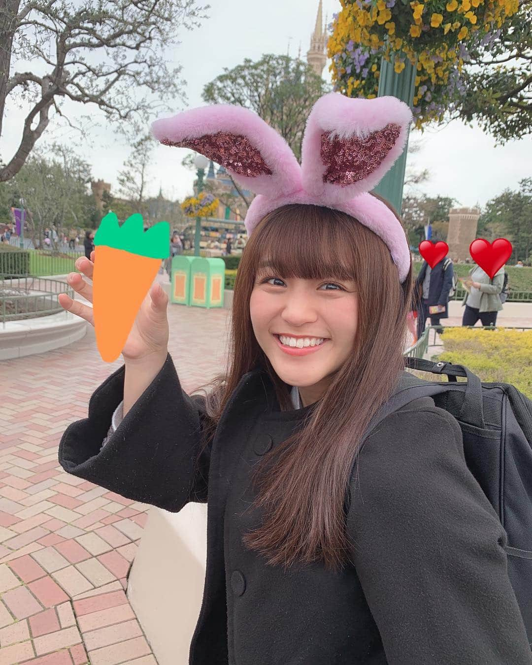 森岡悠さんのインスタグラム写真 - (森岡悠Instagram)「✴︎ 🐰になりました。 in 東京ディズニーランド！ - #東京ディズニーランド #tdl #イースター #ディズニーイースター #ディズニーランド  #うさぎ #人参 #disney #disneyland」4月10日 15時00分 - morioka.yu