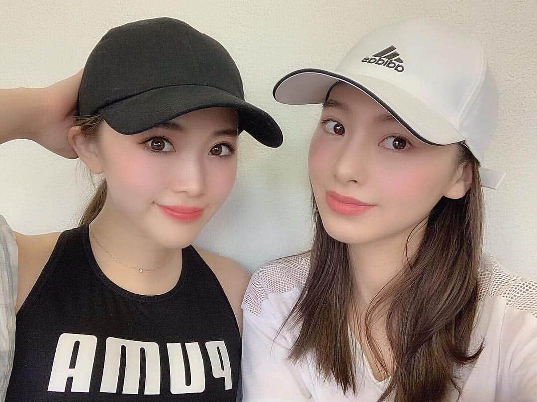 藤川沙弥さんのインスタグラム写真 - (藤川沙弥Instagram)「パーソナルトレーニングへ🏋️‍♀️ 友達と一緒だと楽しい🔥  2人だと料金も少しお安くなるよ✌🏻 オススメ🗣 トレーニングは体験もあるので﻿ 興味のある方はお気軽に﻿ @seigi_0820 まで 問い合わせてみてね🙋‍♀️✨﻿ ﻿ ﻿ ﻿ ﻿ ﻿」4月10日 15時11分 - s_a_y_a_p_i