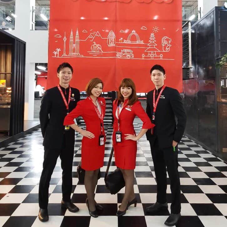 エアアジアのインスタグラム