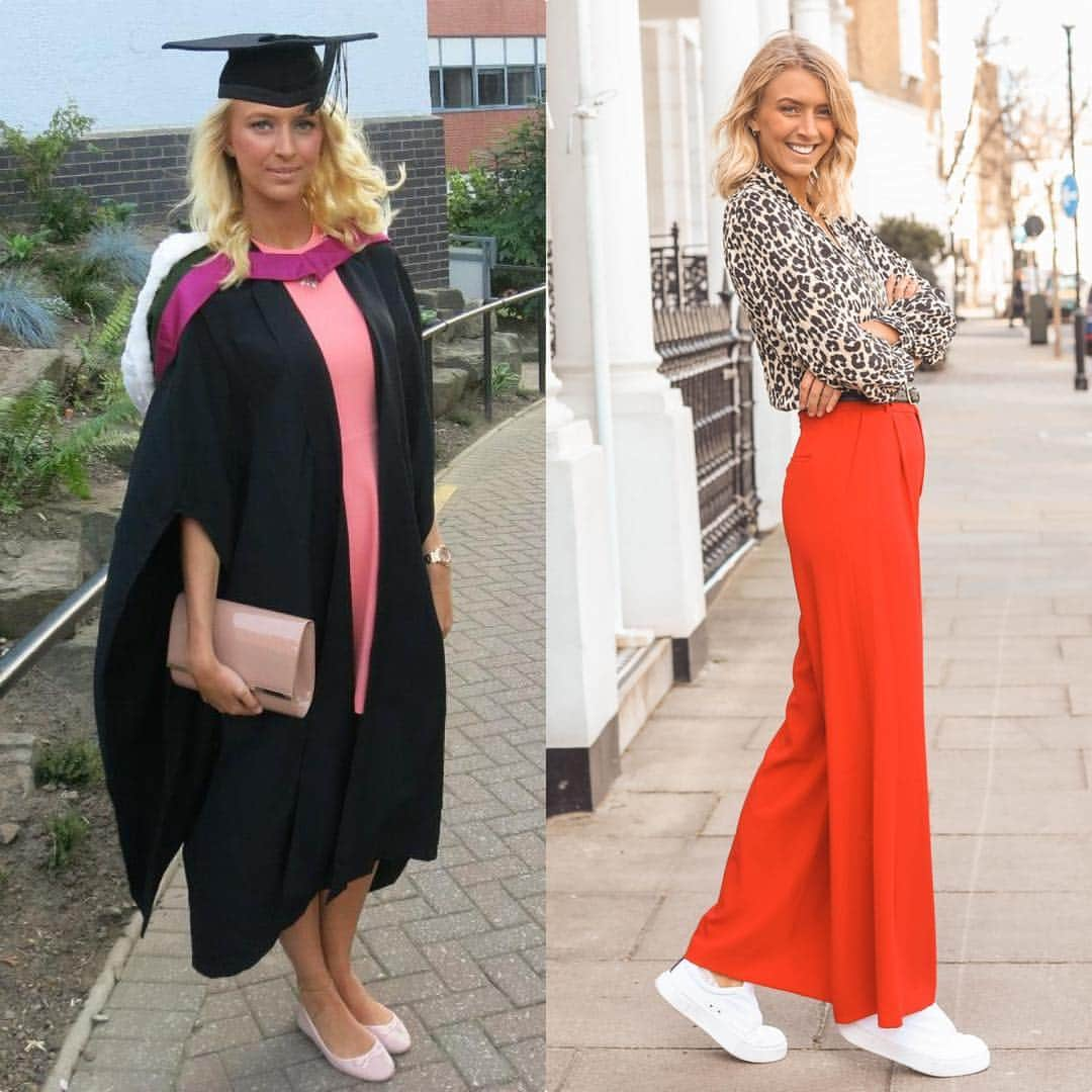 Zanna Van Dijkさんのインスタグラム写真 - (Zanna Van DijkInstagram)「My career transformation 🎓 From a graduate speech therapist to an entrepreneur 🤓 (Still feel like a bit of a w*nker using that word but trying to get used to it )😂 It’s been one hell of a journey, one which began 7 years ago when I first made my instagram account “blondehealth” 💃 Back then the career I have now didn’t even exist. Blogging wasn’t a thing, “influencers” weren’t around. I never thought I would work for myself and I definitely never thought I would have people working for me. I took a massive leap of faith and it’s safe to say it’s been a wild ride, one full of uncertainty but resilient determination 💪🏼 And I’ve ended up here - running my own business, launching @staywildswim, representing @adidas, becoming an author, hosting a @bbc @thegirlgains podcast and trying to build a baby empire. One which makes an impact and drives positive change 🌎 I am extremely grateful for my job, but if I am honest I created this reality for myself. I have worked my arse off since day one, starting out doing crazy personal training hours to pay my rent and doing free blogging work on the side just because I loved it. And now? I still work crazy hours. I still have stress meltdowns. I still absolutely LOVE what I do. I can’t imagine doing anything else. 🙏🏼 So thank YOU for sticking with me as I’ve grown and evolved online - I hope you hang around to see how it all pans out 🥰❤️ #mycareerjourney #transformation #adulting #adulting101 #career #businesswoman #entrepreneur #selfemployed」4月10日 16時05分 - zannavandijk