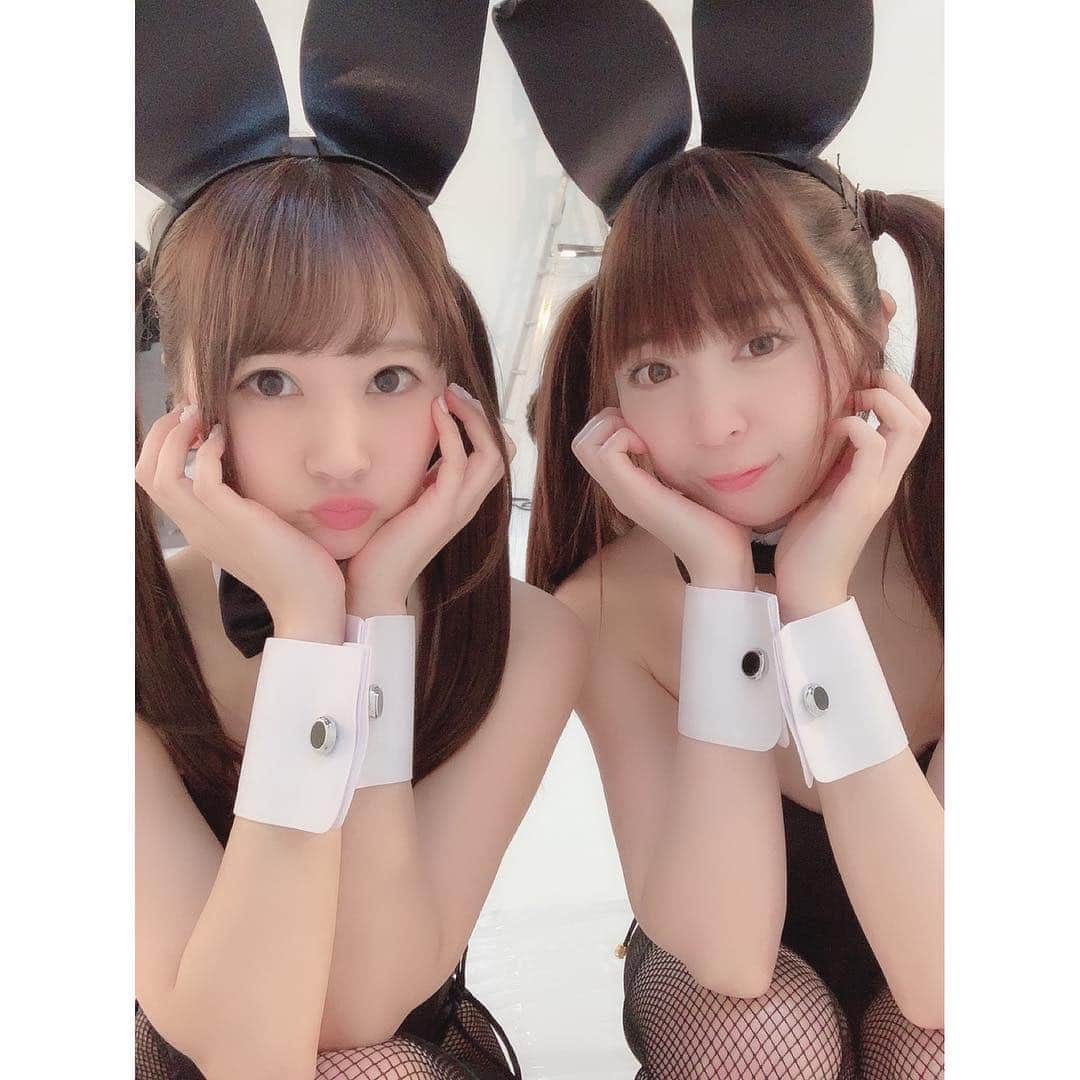 浜田翔子さんのインスタグラム写真 - (浜田翔子Instagram)「網タイツ👯‍♀️ タイツ自体履かないから 網タイツえろいねて話してる動画😂 #星那美月 #バニーガール向上委員会  #バニーちゃん👯‍♀️」4月10日 17時11分 - shoko_hamada