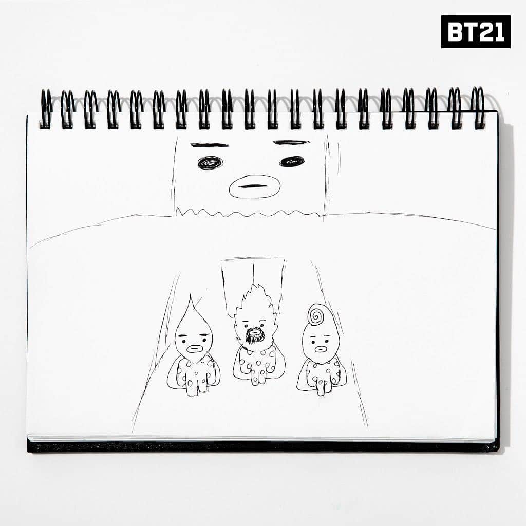 BT21 Stars of tomorrow, UNIVERSTAR!さんのインスタグラム写真 - (BT21 Stars of tomorrow, UNIVERSTAR!Instagram)「Same but different, Different but same 🤔 ​. Story unfolds tomorrow in #BT21_UNIVERSE EP02 👉  Link in Bio #EP02 #ThePast2 #ComingSoon #April11th #BT21」4月10日 18時00分 - bt21_official