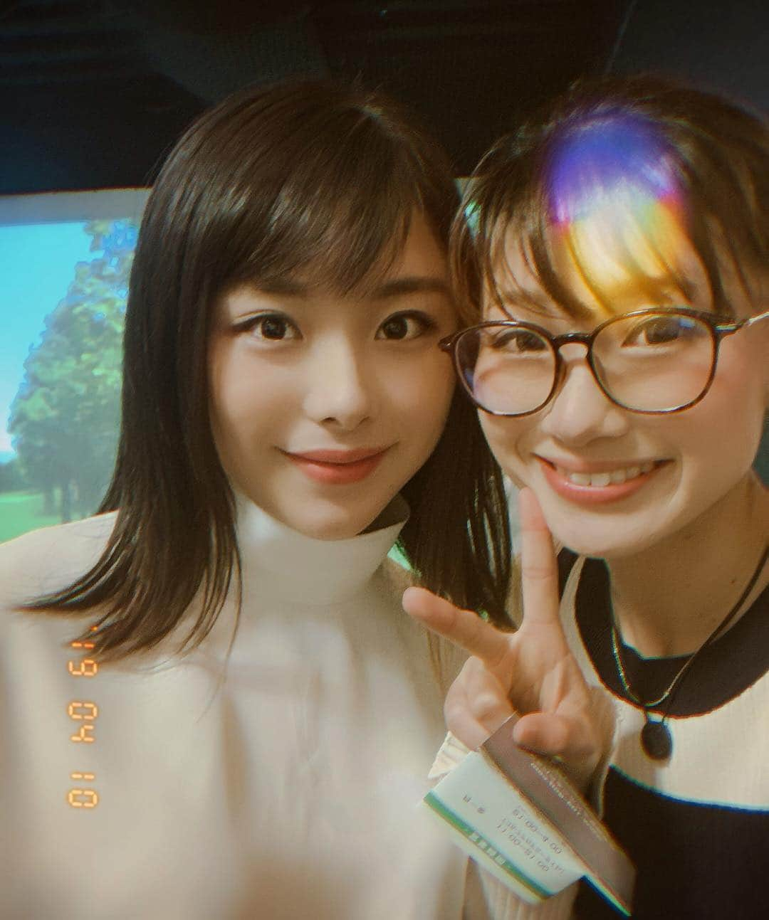 野田すみれさんのインスタグラム写真 - (野田すみれInstagram)「. . 104ゴルフアカデミーのレセプションパーティーに来てるよ😊 ・ さやかちゃんに会っちゃった〜💕」4月10日 18時34分 - sumire0208