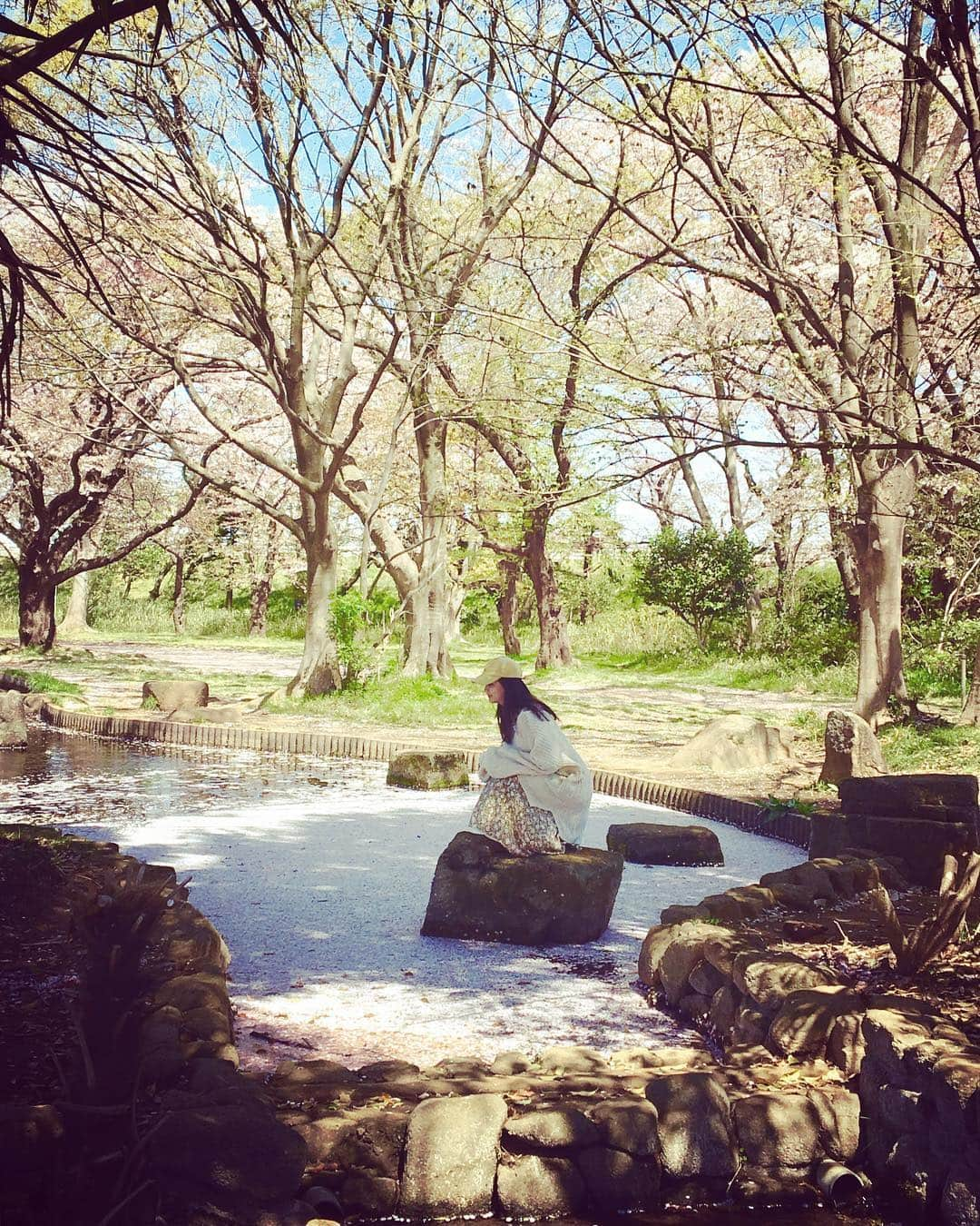 千眼美子さんのインスタグラム写真 - (千眼美子Instagram)「・ 🎌🍣↗️↗️💓 #さくら #桜」4月10日 19時58分 - yoshiko_sengen