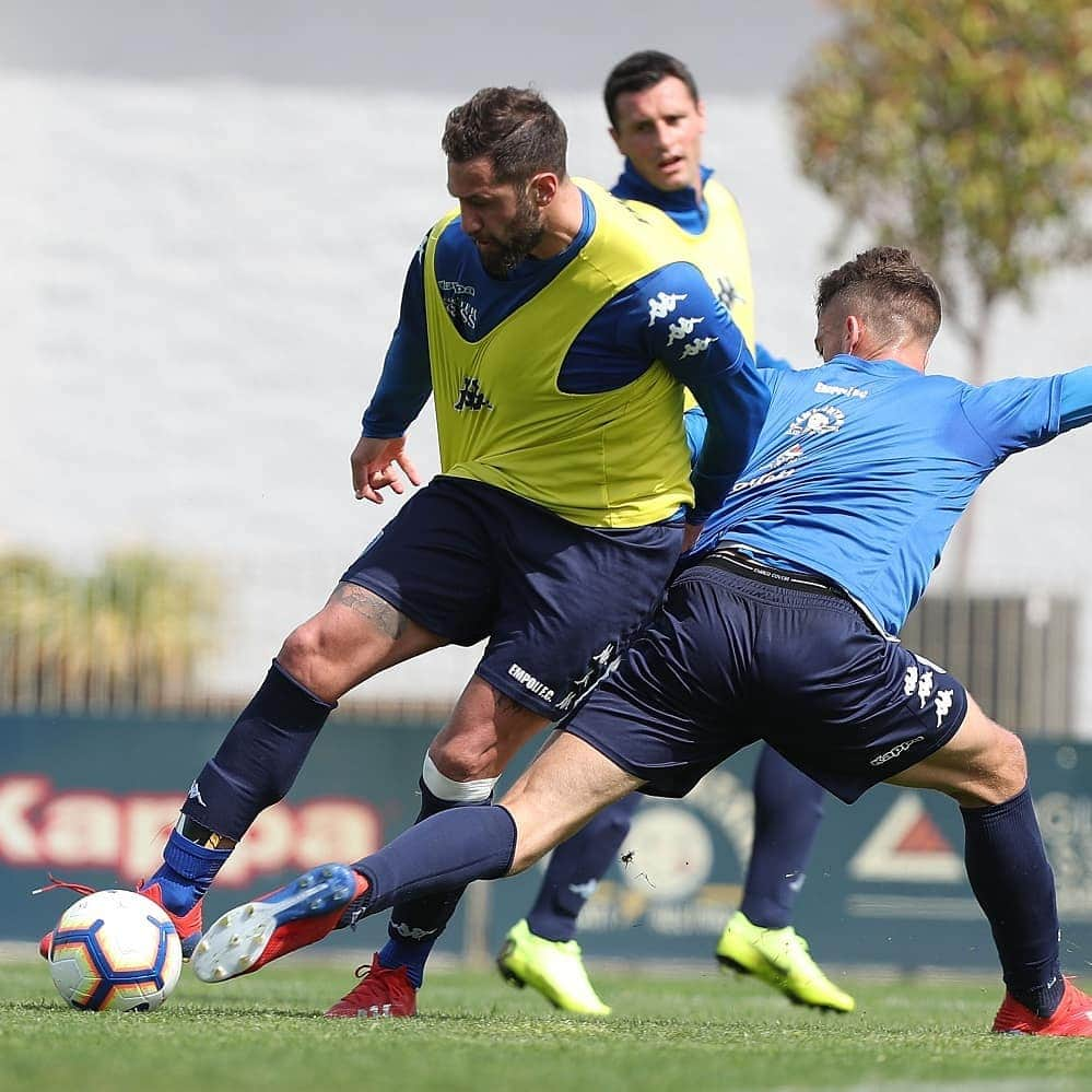 エンポリFCさんのインスタグラム写真 - (エンポリFCInstagram)「Azzurri stamani al lavoro al Castellani; domani nuova seduta mattutina in vista della sfida di lunedì con l'Atalanta 📸」4月10日 20時09分 - empoli_fc_official