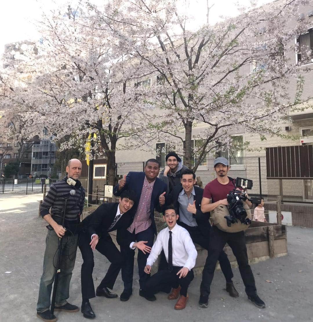 森祐介さんのインスタグラム写真 - (森祐介Instagram)「最高なチームで動画を撮ったよ。公開が楽しみだね！ #🌸」4月10日 20時29分 - morisuke_08