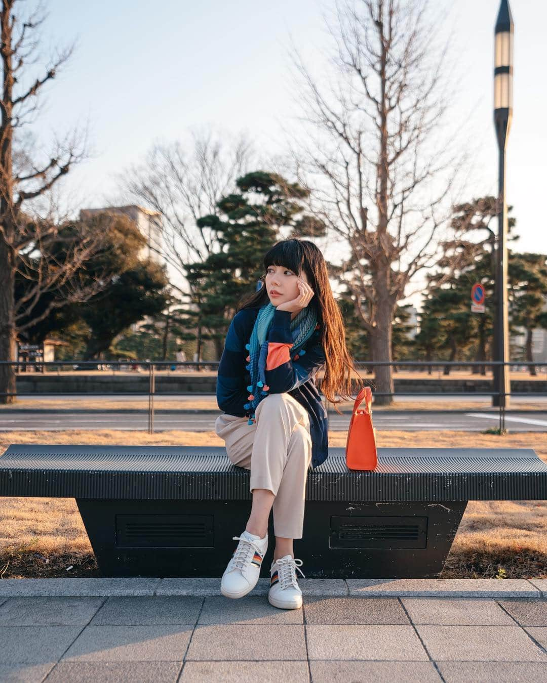 Paul Smith Japanさんのインスタグラム写真 - (Paul Smith JapanInstagram)「KEEP GOING. YOU CAN MAKE IT🚦 . Videography /Photography : @kohki  Model : @kanna0123 . . . #PSPaulSmith #tokyo #sunset #spring #colour #PSポールスミス」4月10日 20時38分 - paulsmithjapan