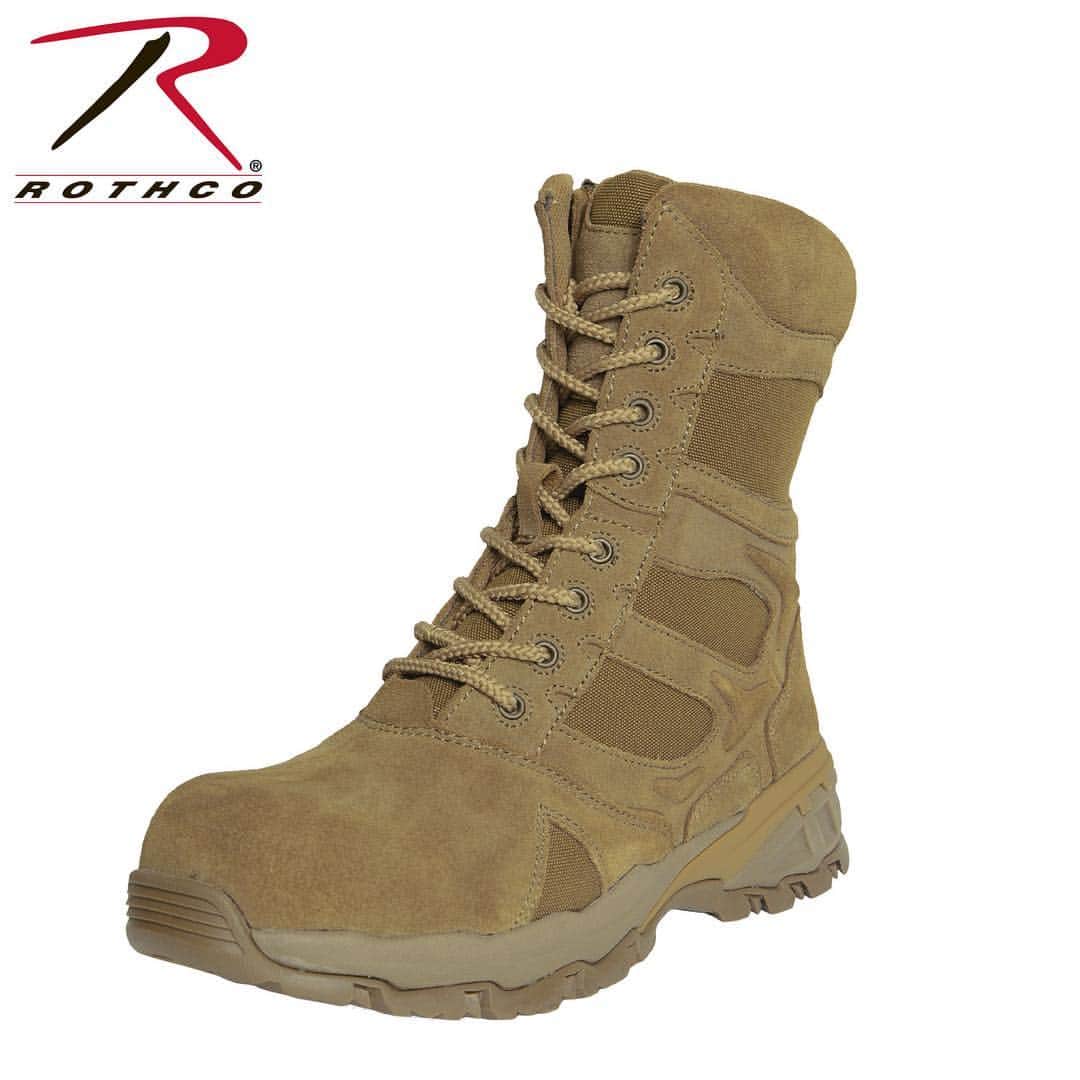 ロスコさんのインスタグラム写真 - (ロスコInstagram)「Coming this spring... Our new composite toe AR 670-1 Coyote Brown Color Forced Entry Boots. #tacticalboots #5764」4月11日 7時35分 - rothco_brand