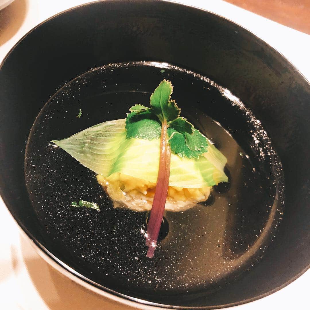 岩﨑名美さんのインスタグラム写真 - (岩﨑名美Instagram)「お仕事でお世話になってる方に素敵なお食事に連れて行って頂きました🥢 和食ってやっぱり好きだなぁ。すっぽんの丸焼きなんて初めて食べたけど本当に上品で美味しかった、、しあわせ、、🍚❤︎ #和食割烹  #山﨑 #西麻布」4月10日 23時20分 - nami_iwasaki