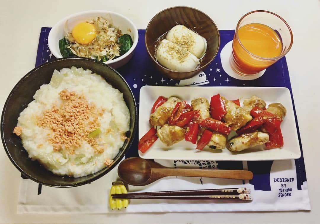 千眼美子さんのインスタグラム写真 - (千眼美子Instagram)「・ the炊。今日から少しまとめてウプします。 #自炊女子  #自炊 #ごはん #夕飯」4月11日 0時08分 - yoshiko_sengen