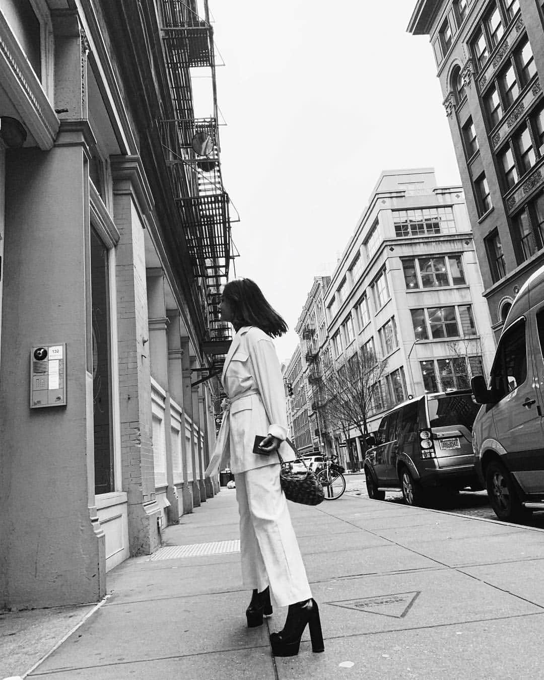 谷まりあさんのインスタグラム写真 - (谷まりあInstagram)「NY🖤 #BBambassador #confidentbeauty #ny #newyork」4月11日 1時29分 - mariaaaa728