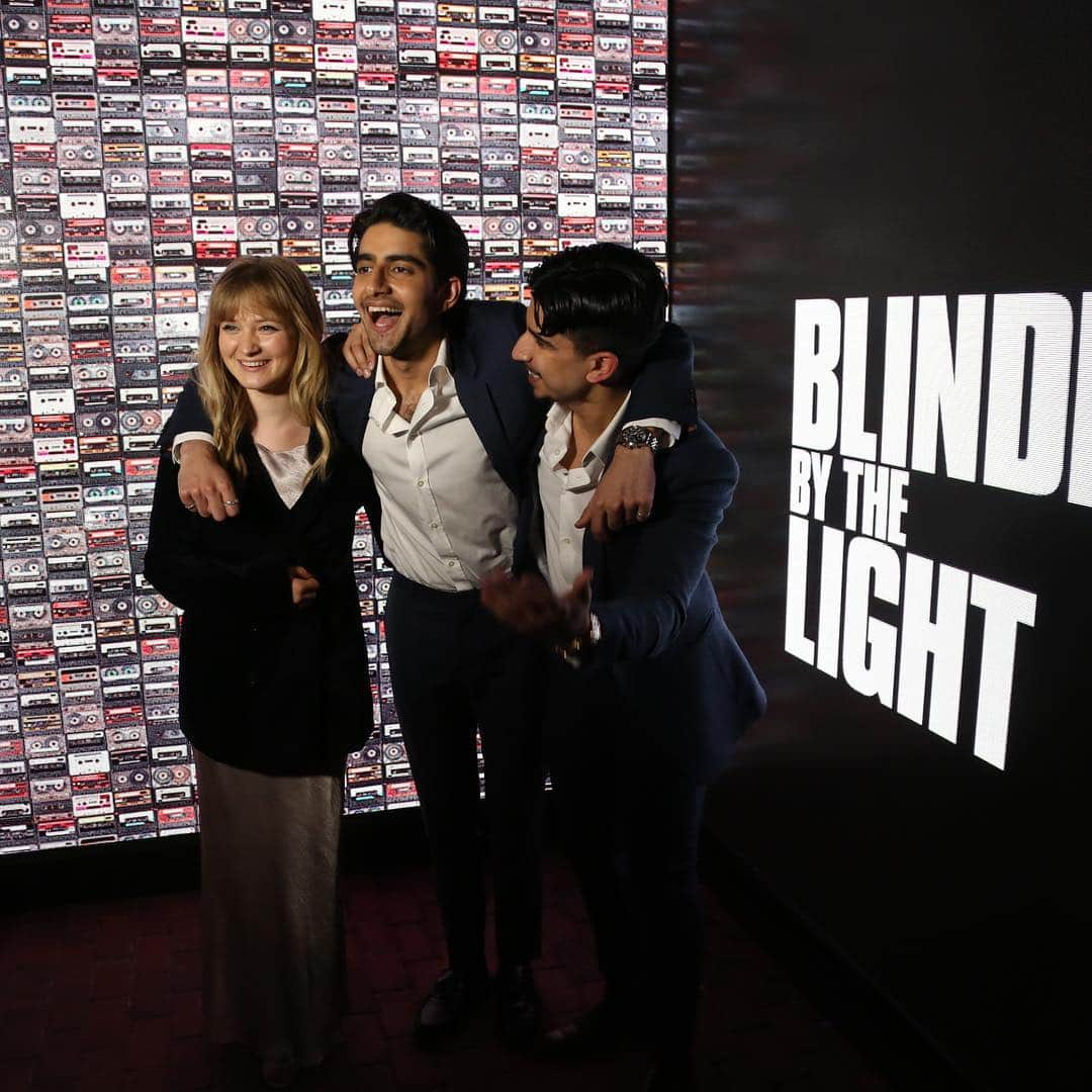 Warner Bros. Picturesさんのインスタグラム写真 - (Warner Bros. PicturesInstagram)「Regram from @blindedbythelightmovie: Check out the cast of #BlindedByTheLightMovie at the Early NY Screening last night! Don’t miss it in theaters August 14.」4月11日 2時22分 - wbpictures