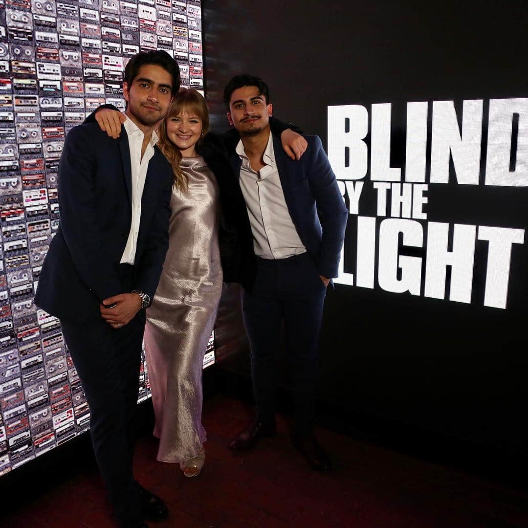 Warner Bros. Picturesさんのインスタグラム写真 - (Warner Bros. PicturesInstagram)「Regram from @blindedbythelightmovie: Check out the cast of #BlindedByTheLightMovie at the Early NY Screening last night! Don’t miss it in theaters August 14.」4月11日 2時22分 - wbpictures