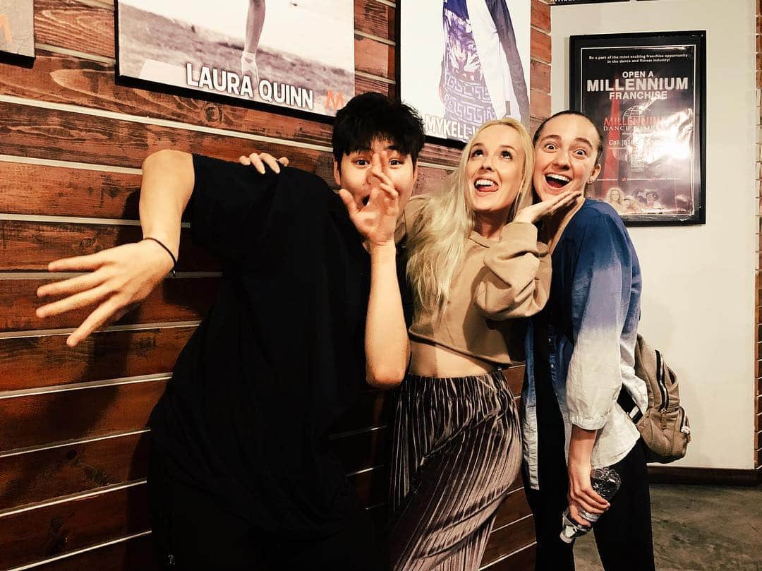 Nika Kljunさんのインスタグラム写真 - (Nika KljunInstagram)「These two sweethearts always make my heart happy 😀😇 @seanlew @kayceericeofficial #nikakljunchoreography . Round 2 tnite 7:30-9pm!!! “Bad Guy” by @wherearetheavocados . Monday was soooo overwhelming!! Still hype from all of you. 🔥🤩 See you tnite at @mdcdance ! . #letsdance #workhard #jazzfunkfusion #nikakljun #wednesdays #lovethesetwo #genuinelove #seanlew #kayceerice #millenniumdancecomplex #bolerointernational」4月11日 2時55分 - nikakljun