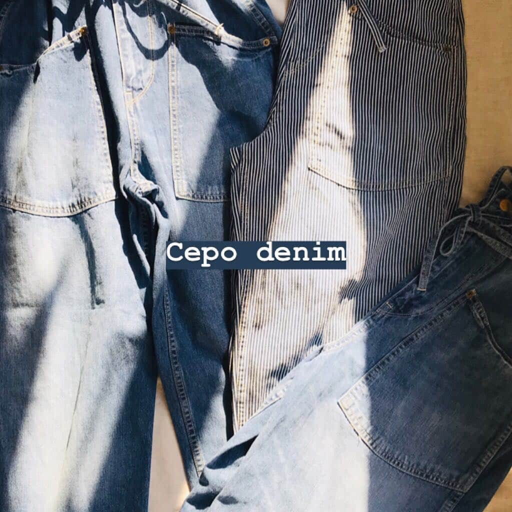 cepoさんのインスタグラム写真 - (cepoInstagram)「. ▽ Cepo denim▽ . #cepo #19ss #19spring #fashion #ootd #shopping #bottom #denim #cepodenim #19春 #ファッション #新作 #新作商品 #デニム #セポデニム」4月11日 8時36分 - cepo.bluemate