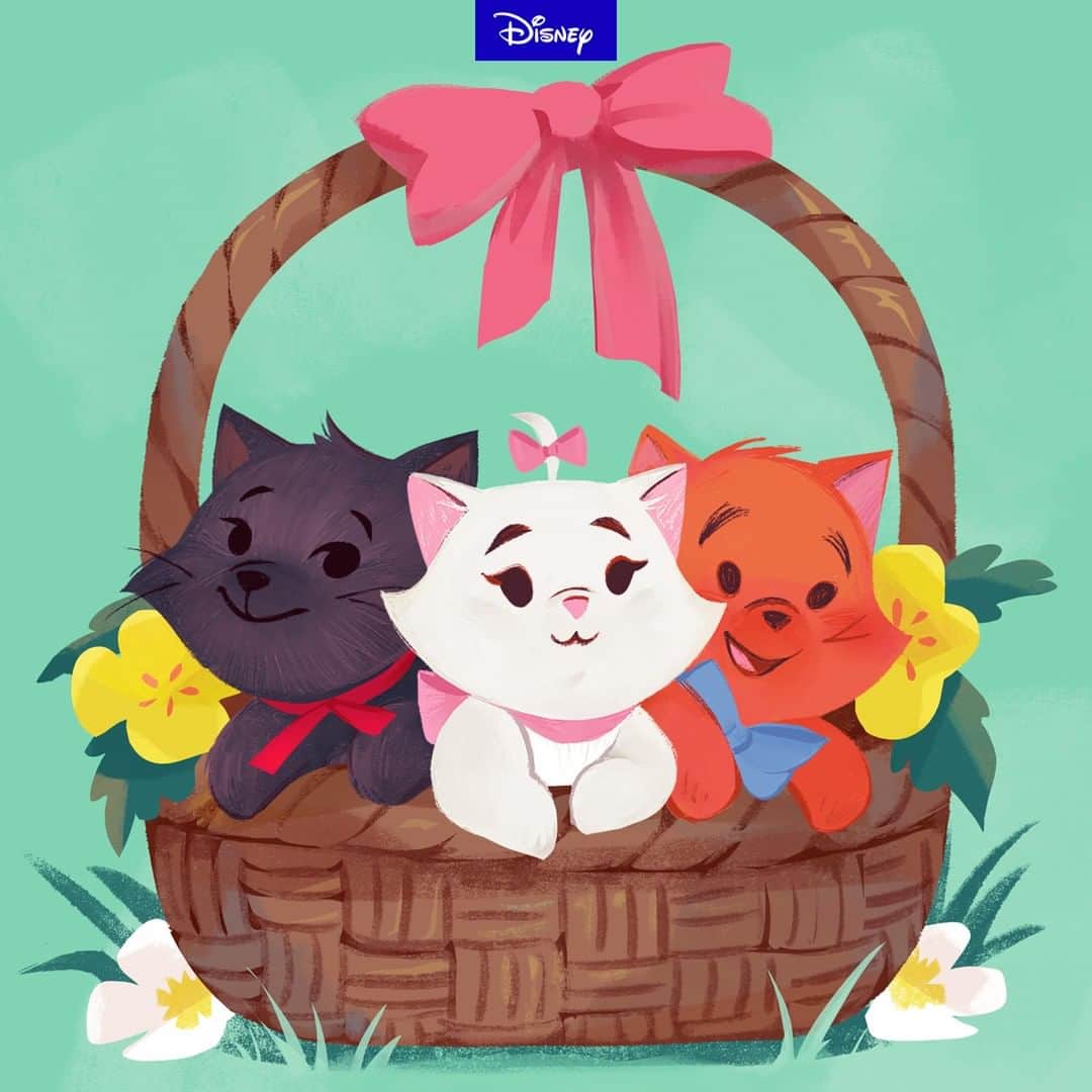 Disneyさんのインスタグラム写真 - (DisneyInstagram)「Today is the cat's meow. Tag your family, and celebrate!」4月11日 4時00分 - disney