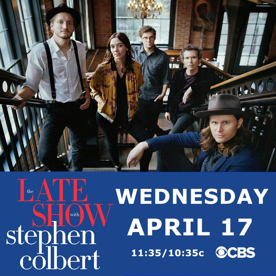 The Lumineersさんのインスタグラム写真 - (The LumineersInstagram)「We’ll be dropping by the @colbertlateshow next week to perform our new single ‘Gloria’ so make sure to tune in! #LSSC⁣ ⁣」4月11日 4時24分 - thelumineers