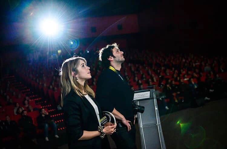 アリス・アイザズのインスタグラム：「Captivés. @piomarmai  @pixelinephoto  #nikonfilmfestival」