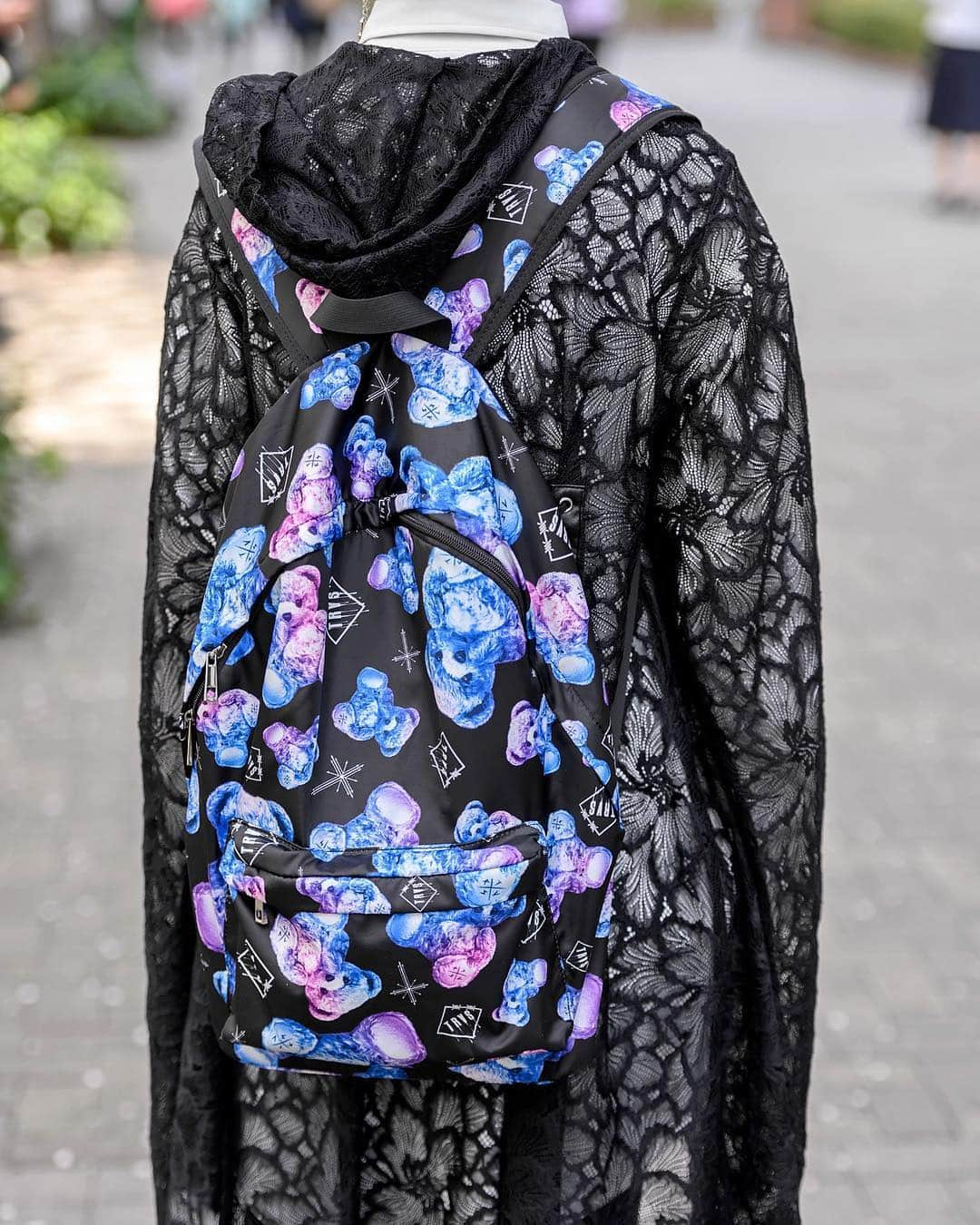 Harajuku Japanさんのインスタグラム写真 - (Harajuku JapanInstagram)「18-year-old Bunka Fashion College student (and X Japan fan) Nanose on the street near the school’s campus in Shinjuku, Tokyo wearing a dark VK inspired look with fashion by the Japanese brand Civarize, a Civarize x TRVS backpack, Yosuke USA platforms, and Deal Design jewelry.」4月11日 5時04分 - tokyofashion