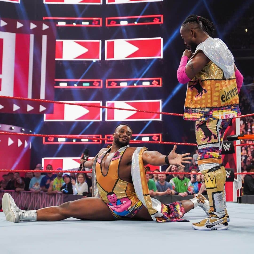 WWEさんのインスタグラム写真 - (WWEInstagram)「THIS is how @wwebige reacted to @thetruekofi's #WWEChampionship victory at #WrestleMania. How did YOU react? #RAW」4月11日 6時00分 - wwe