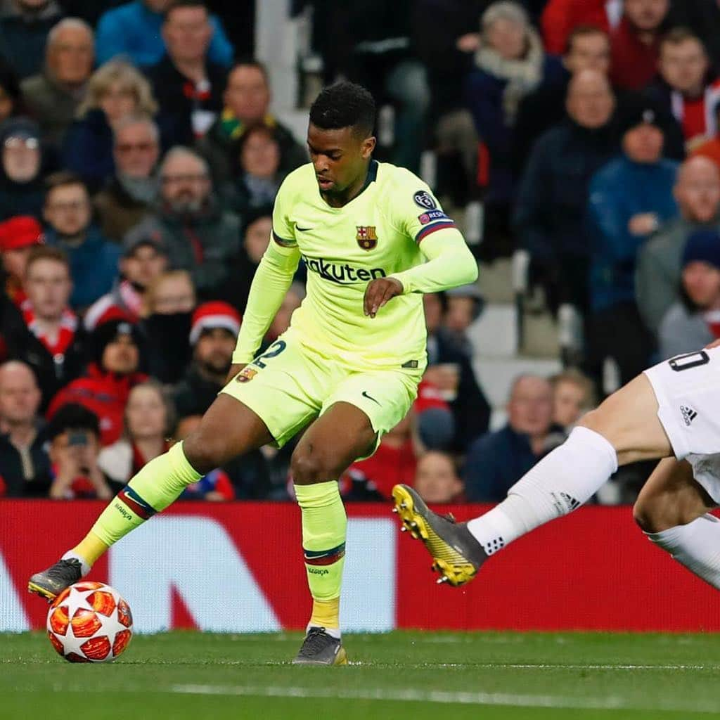 ネルソン・セメドさんのインスタグラム写真 - (ネルソン・セメドInstagram)「Buena Victoria en old trafford ⚡️⚡️ #forçabarça」4月11日 6時51分 - nelsonsemedo50