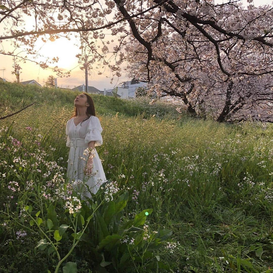 久保田紗友さんのインスタグラム写真 - (久保田紗友Instagram)「先日の。 桜ももうすぐで終わっちゃいますね~ @actress_ex  #私が撮りたかった女優展」4月11日 16時56分 - kubotasayu