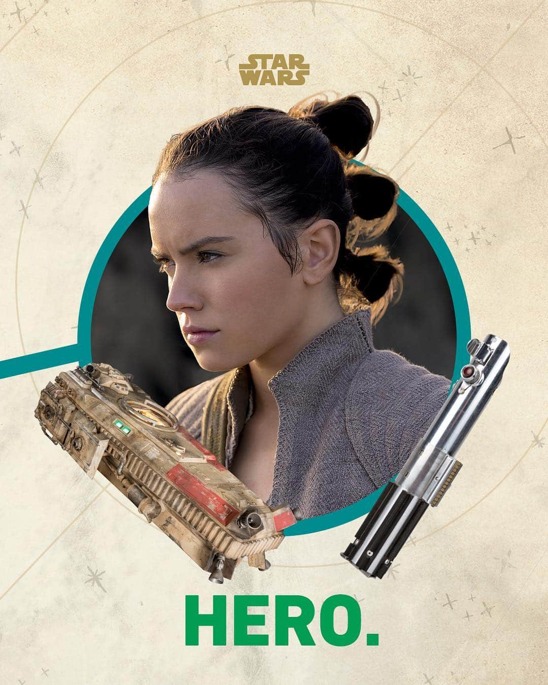 スター・ウォーズさんのインスタグラム写真 - (スター・ウォーズInstagram)「Scavenger. Fighter. Hero. Rey has learned that her life is being shaped by the mysterious power of the Force.」4月11日 9時20分 - starwars