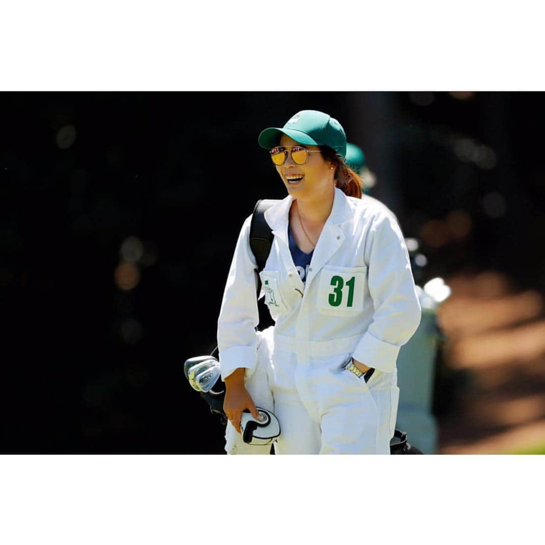 モリヤ・ジュタヌガーンさんのインスタグラム写真 - (モリヤ・ジュタヌガーンInstagram)「😍😍#TheMasters #momoriya」4月11日 10時27分 - mo_moriya