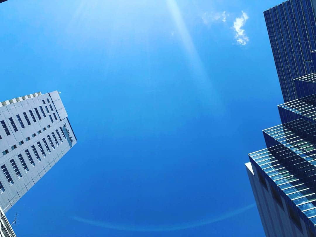 倉田雅世さんのインスタグラム写真 - (倉田雅世Instagram)「青空、気持ちいい！ 大人になっても、まだ新しい発見があるって楽しいなの時間でした。」4月11日 12時06分 - kuralamune