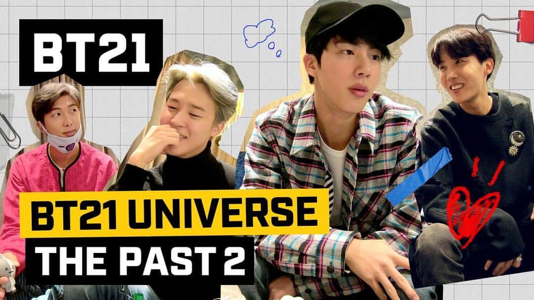 BT21 Stars of tomorrow, UNIVERSTAR!さんのインスタグラム写真 - (BT21 Stars of tomorrow, UNIVERSTAR!Instagram)「. ‪BTS: "(deep sigh) Ah.. 😅"‬ ‪j-hope: "(a deeper sigh) Ahhhh.. 😰"‬ ‪Jin: "(with respect) Ah.. 😧!"‬ ‪​‬. ‪A UNIVERSE full of Ex”sigh”tment,‬ ‪Don’t miss the second round of fun :)‬ ‪👉 Link in Bio ‪​‬. ‪#BT21_UNIVERSE #EP02 #ThePast2 #CheckitoutNow #BT21‬」4月11日 12時59分 - bt21_official