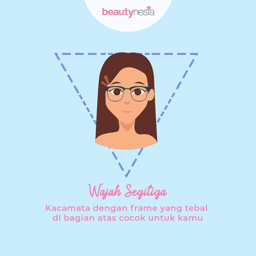 Beauty | Health | Fashionさんのインスタグラム写真 - (Beauty | Health | FashionInstagram)「Ladies, coba perhatikan baik-baik ya agar tidak salah dalam memilih kacamata yang cocok untuk kamu!  Tag temen kamu yang berkacamata!  #beautynesia #beautynesiaid #beauty #glasses #kacamata #bentukmuka #faceshape #roundface #triangleface #ovaleface #squareface」4月11日 14時03分 - beautynesia.id