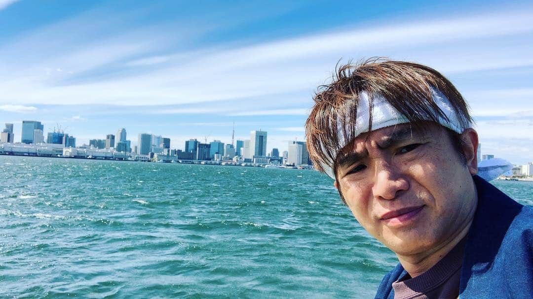 濱口優さんのインスタグラム写真 - (濱口優Instagram)「#船 #海 #東京」4月11日 15時20分 - hamaguchi_masaru