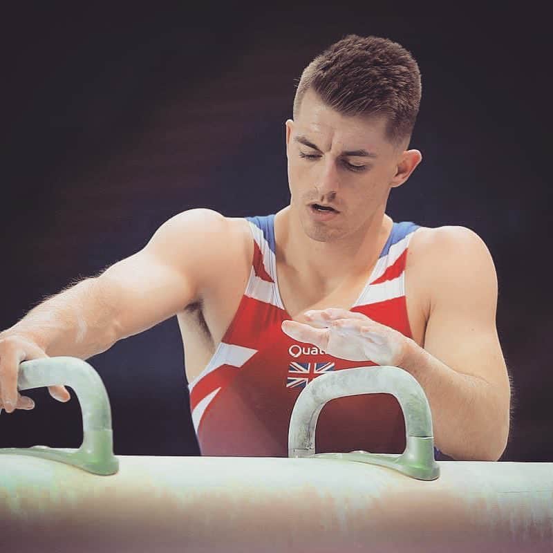 のインスタグラム：「Looking forward to the finals, thanks everyone for the support #TeamGB 🇬🇧 . #gymnastics #ecszczecin2019 #gymmotivation #gym #motivation #fitnessmotivation #motivational」