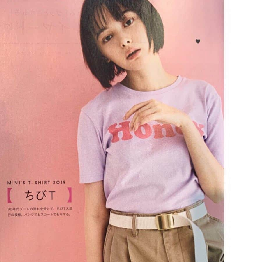 HONEY MI HONEY OFFICIALさんのインスタグラム写真 - (HONEY MI HONEY OFFICIALInstagram)「@hledition_official  Honey logoT-shirt ¥6,800  キャッチ―なロゴがプリントされたベーシックTシャツ  バックに小さくあしらわれたハートモチーフもキュート  コンパクトなサイジングのSサイズとユニセックスサイズのLサイズの2サイズ展開  @honeymihoney_style  #HONEYMIHONEY」4月12日 1時48分 - honeymihoney_official